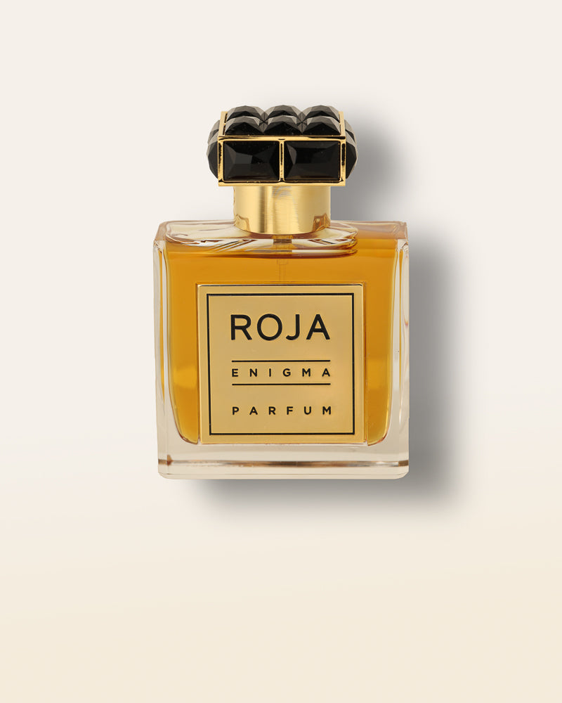 Roja - Enigma parfum perfume decant bottle image | vanilla, spicy fragrance
