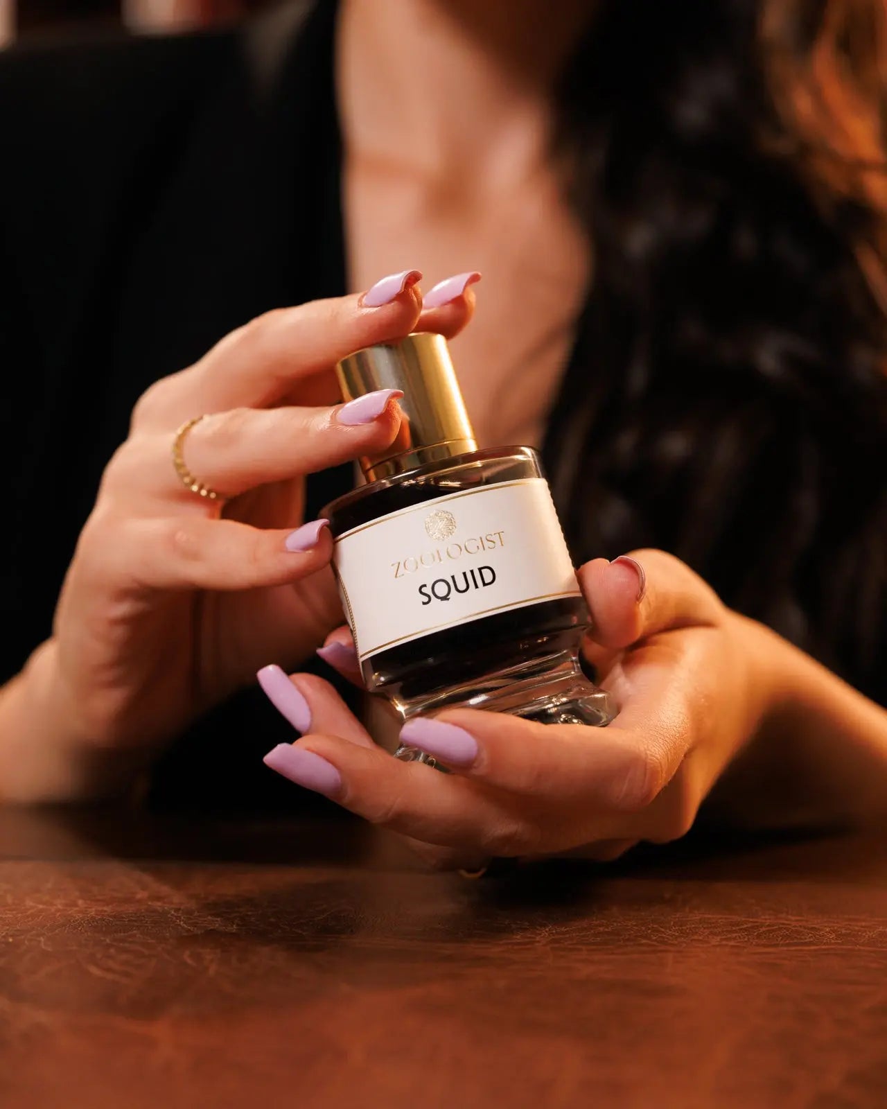 Zoologist Squid is an inky, salty, resinous marine extract with ambergris and incense depths.