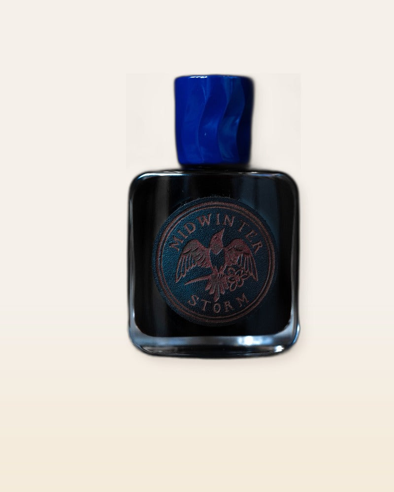 Folkwinds Midwinter Storm perfume decant bottle