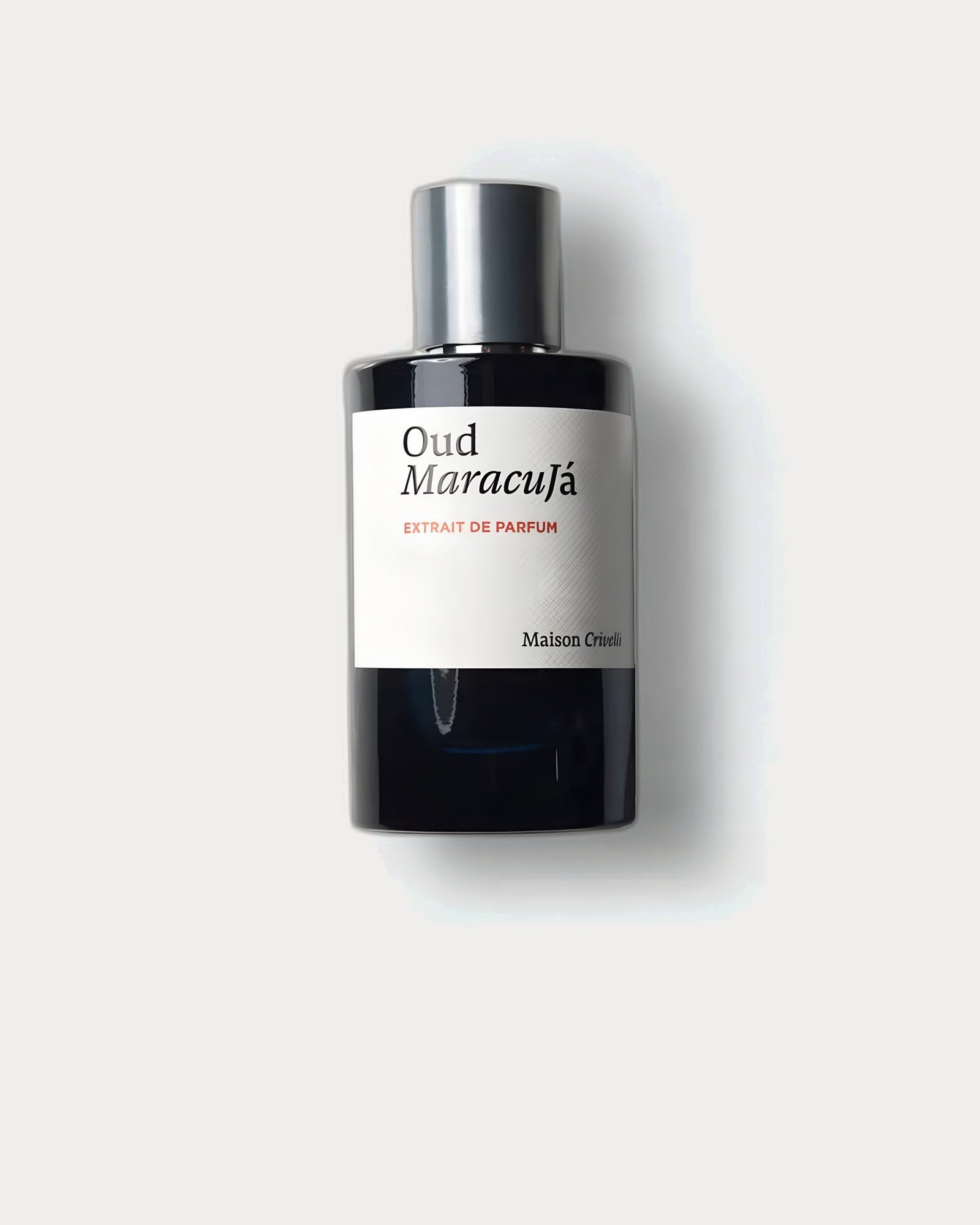 Maison Crivelli - Oud Maracuja perfume decant bottle image | fruity, woody fragrance