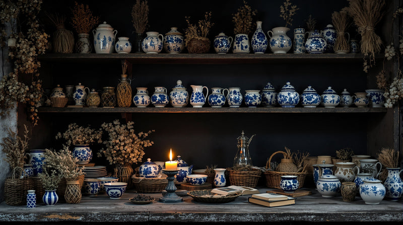 A Romanian folk-art atelier with hand-painted ceramics