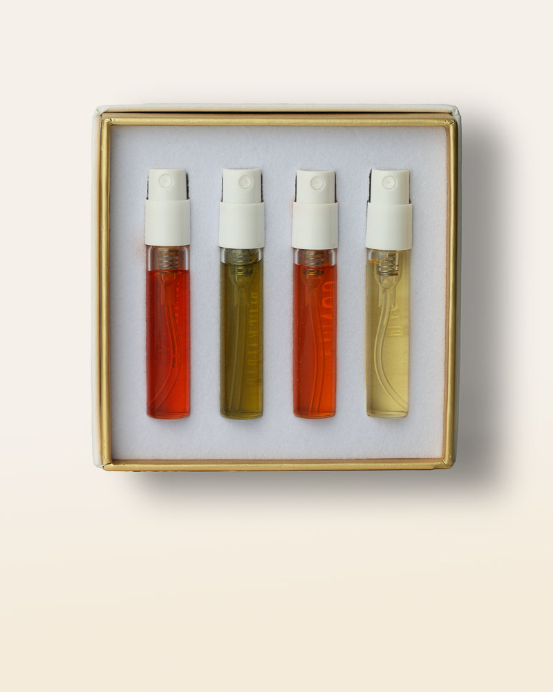4 x 2 ml - Curated Sets fragrance discovery set image | fresh, citrus fragrance