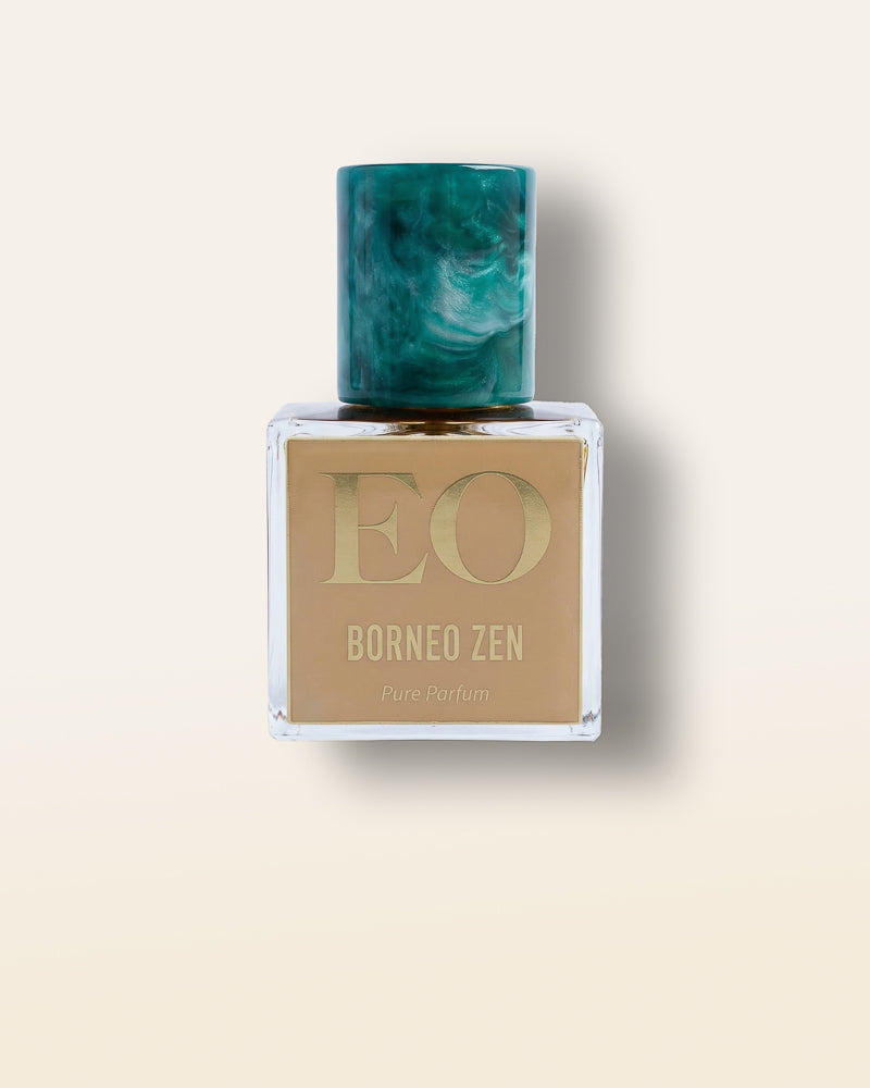 Ensar Oud - Borneo Trifecta perfume decant bottle image | woody, citrus fragrance