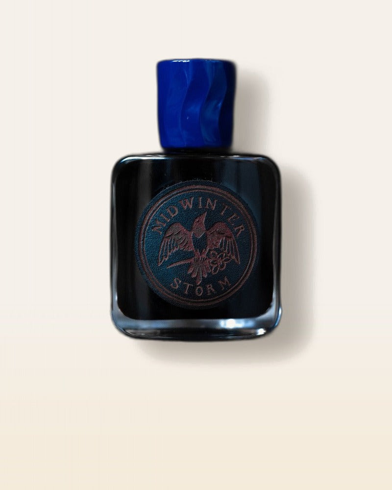 Folkwinds Midwinter Storm perfume decant bottle