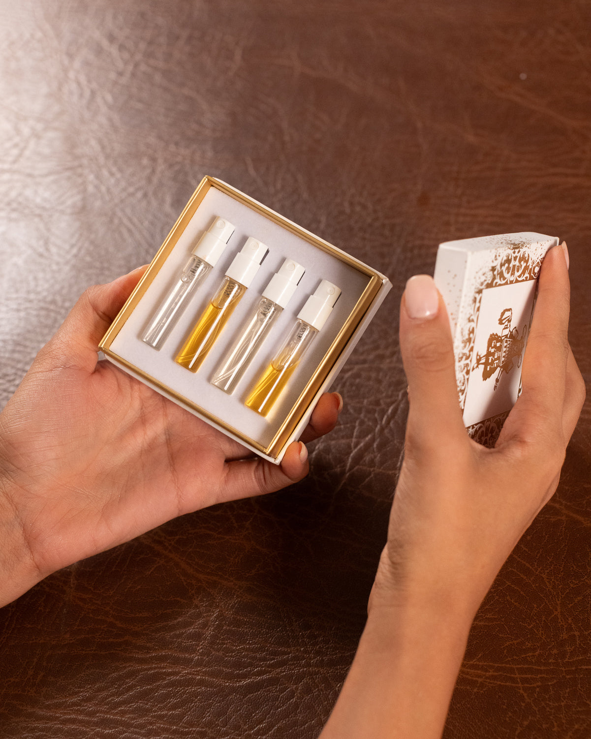 ニッチ香水サンプル&ディスカバリーセット | 2ml×4本 | Gouttes Rares