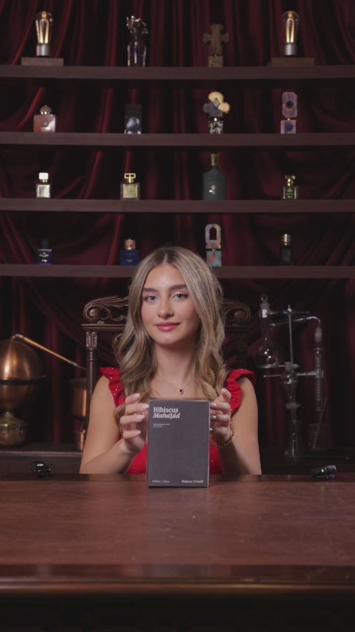 Maison Crivelli - Hibiscus Mahajád perfume decant video | floral, fruity fragrance