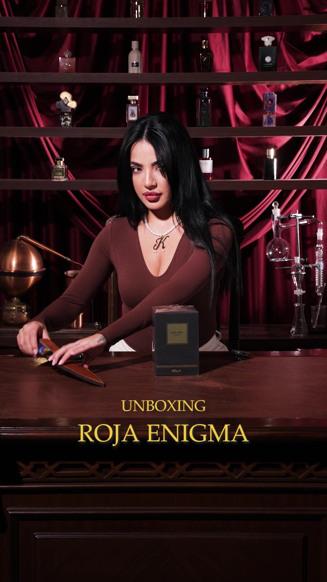 Roja - Enigma parfum perfume decant video | vanilla, spicy fragrance